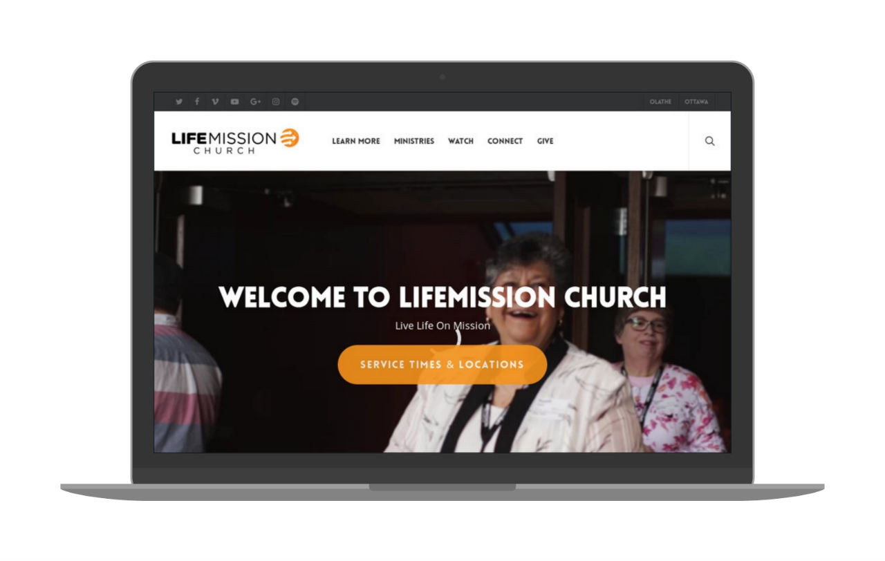 Swank Design Website and Graphic Design LifeMission Church-Macbook 1280