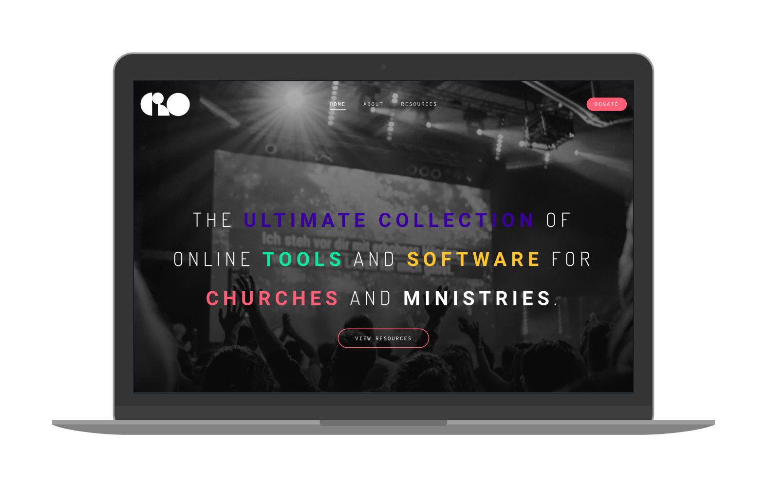 Swank Design Website and Graphic Design Church Resources Online Mockup